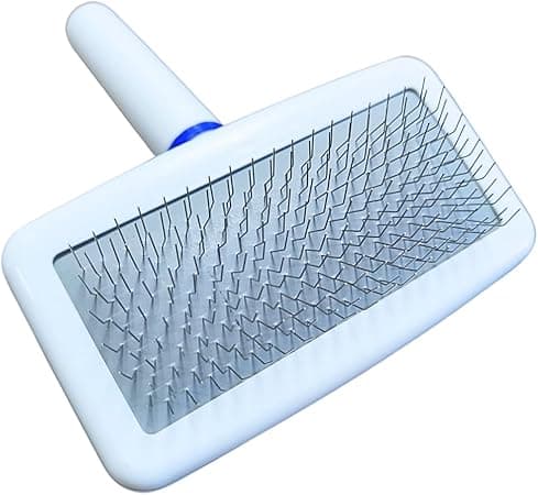 Chalesco Rasqueadeira Macia Branca Grande para Cães