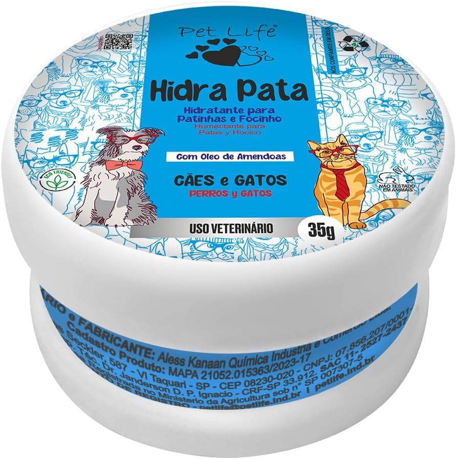 Hidra Pata Hidratante para Patas e Focinhos de Cães e Gatos 35g — Pet Life